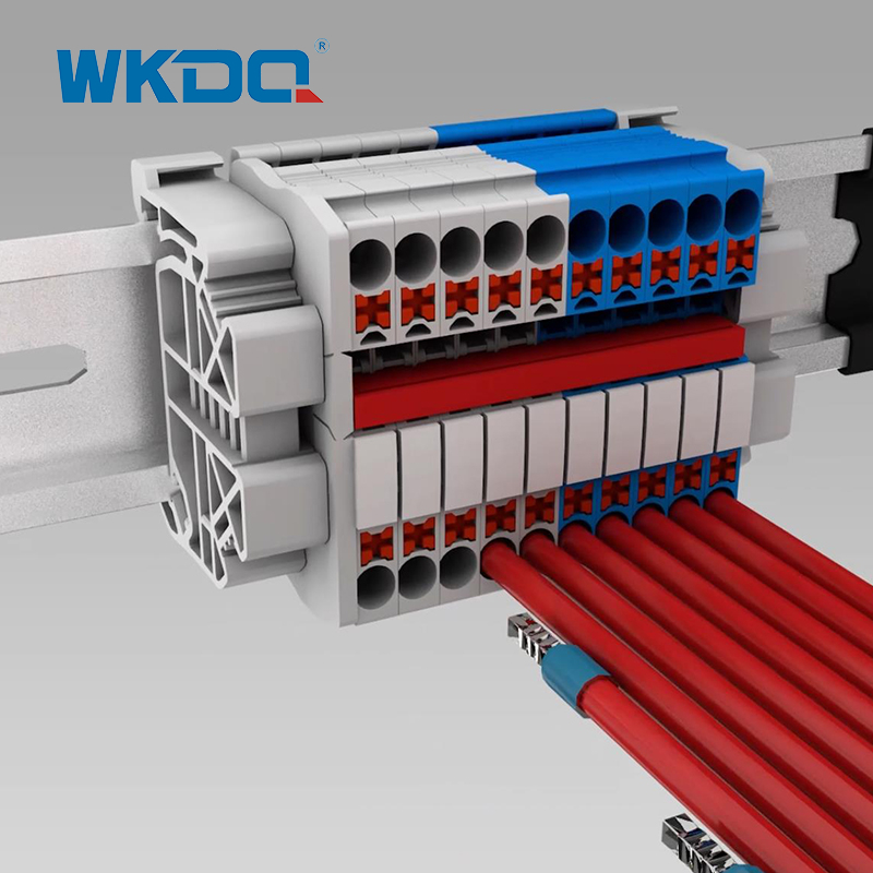 WONKE ELECTRIC -Push-In Terminal Blocks, Boosting Wiring Efficiency by 50%