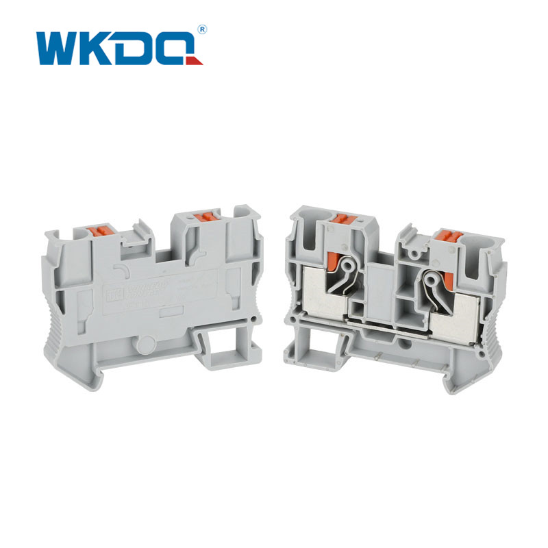 JPT 10 Terminal Block Push In Connecting Din Rail Mounted 10 Mm