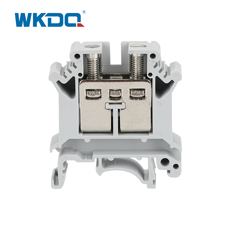 JUIK16 Electrical Terminal Block CE Certificate Grey Color 800V_101A High Flexibility