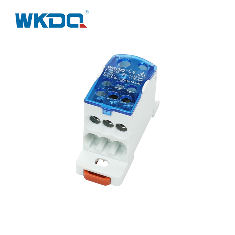 Junction Distribution Box UKK 160A Power Block Distributor With Transparent Cover