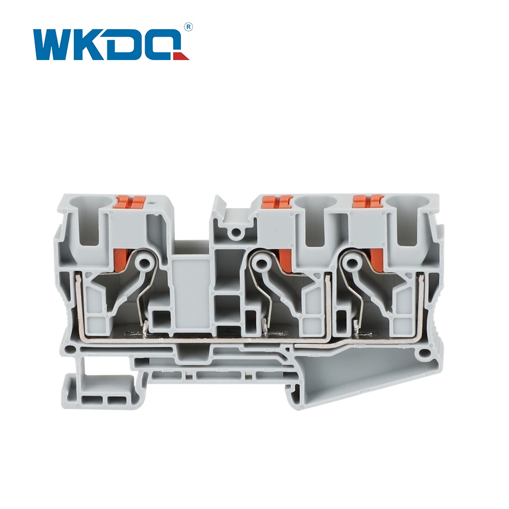 PT10-TW Ut Series Push in Screwless Multi Conductor Terminal Block