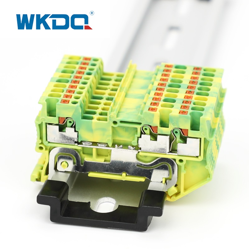 Terminal Block Yellow and Green